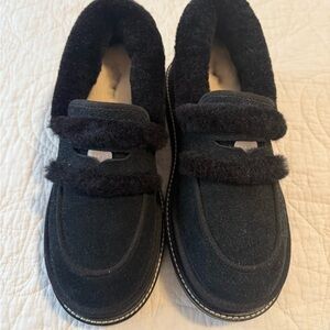 UGG Sacai Black Women's Loafers